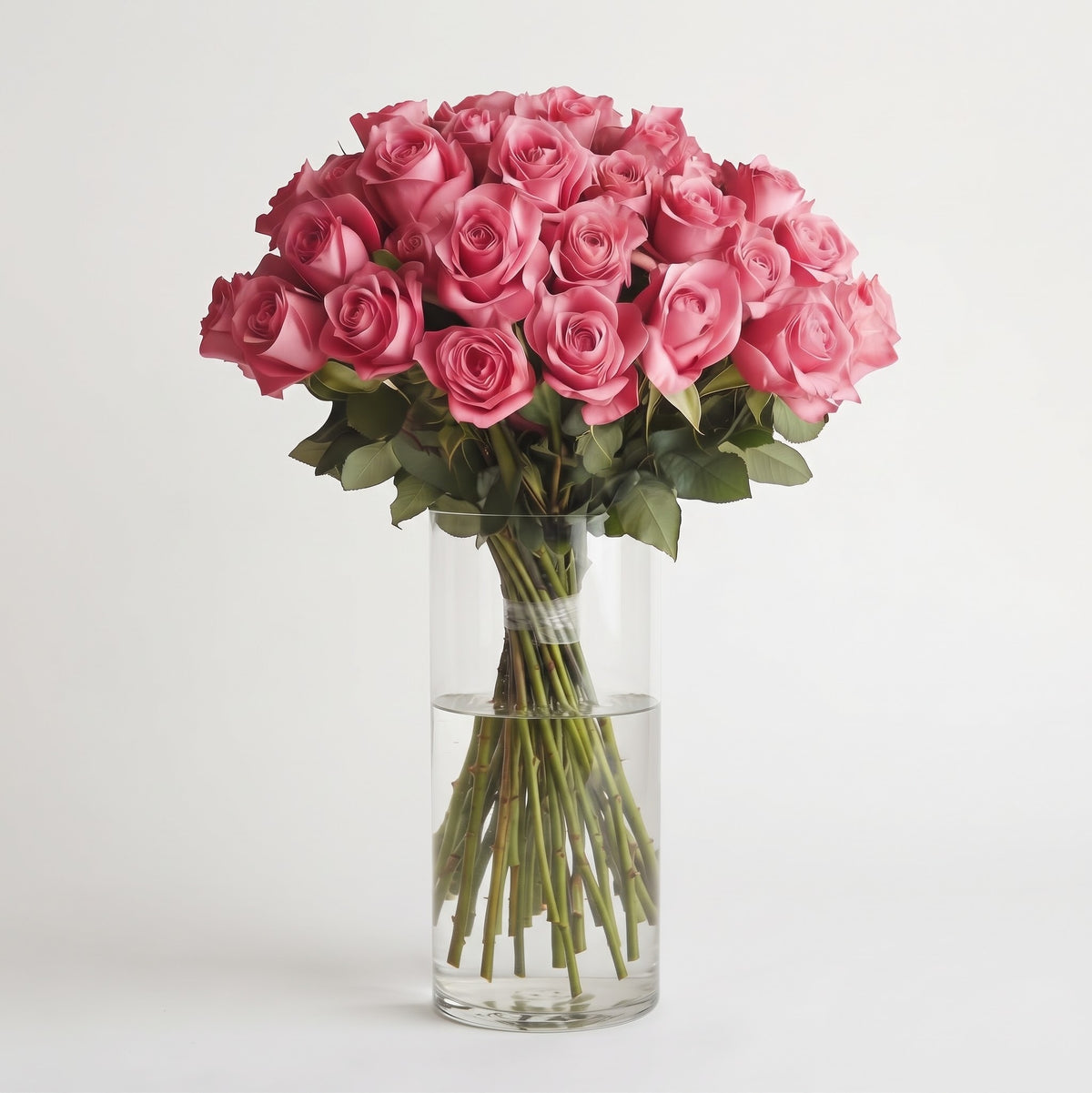 In-House Fresh Rose Bundle – 50 Stems