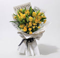 Everyday Love yellow Roses& Lily Hand-Tied Bouquet
