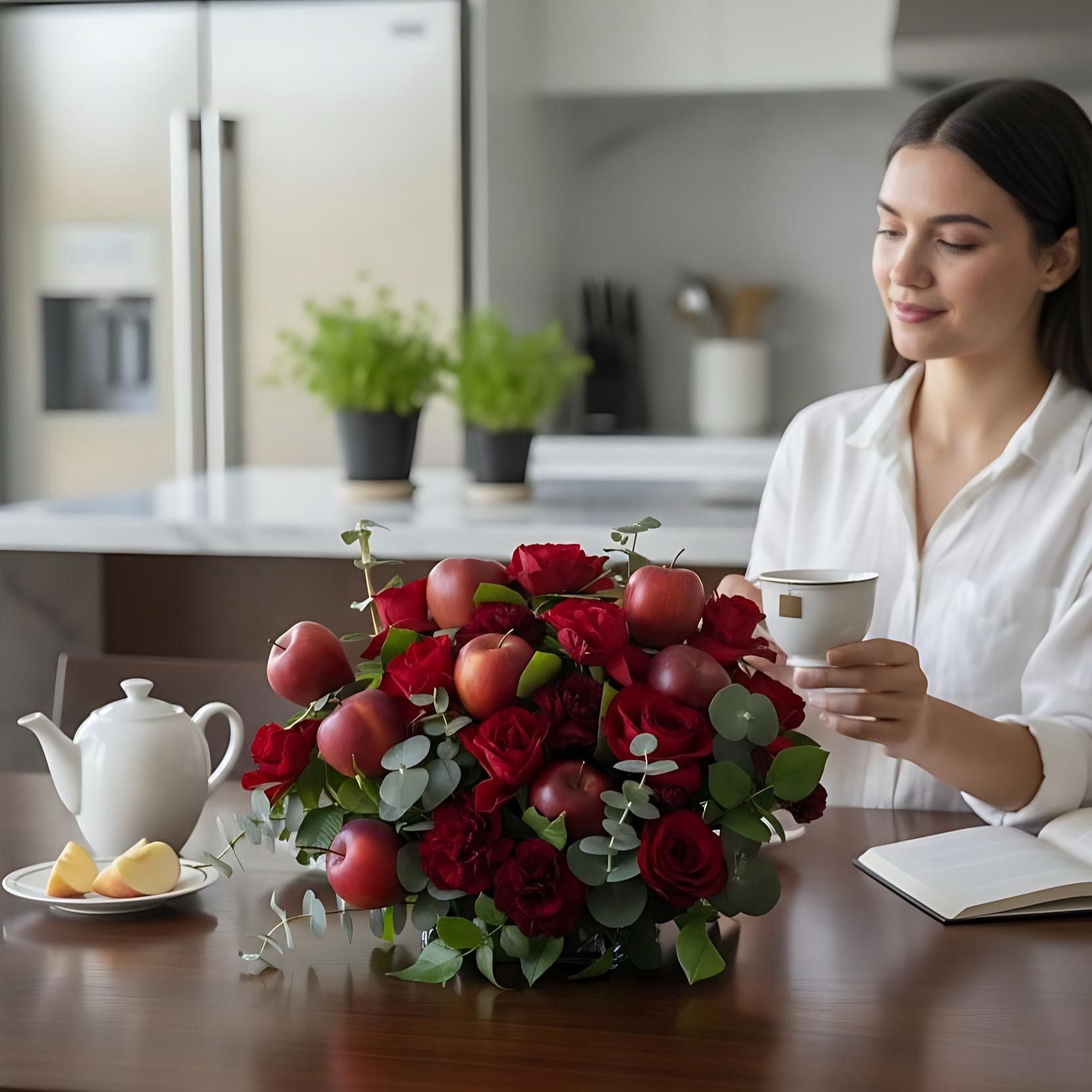 Apple & Roses