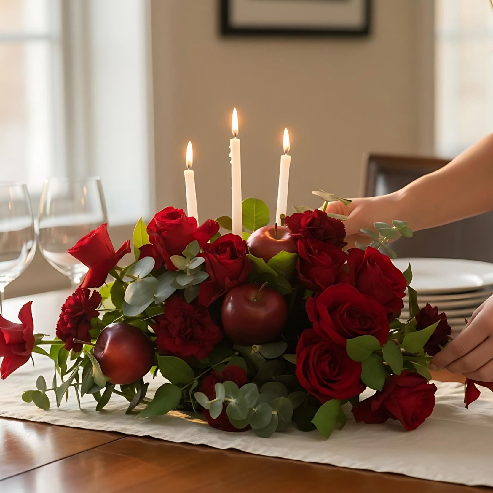 Apple centrepiece
