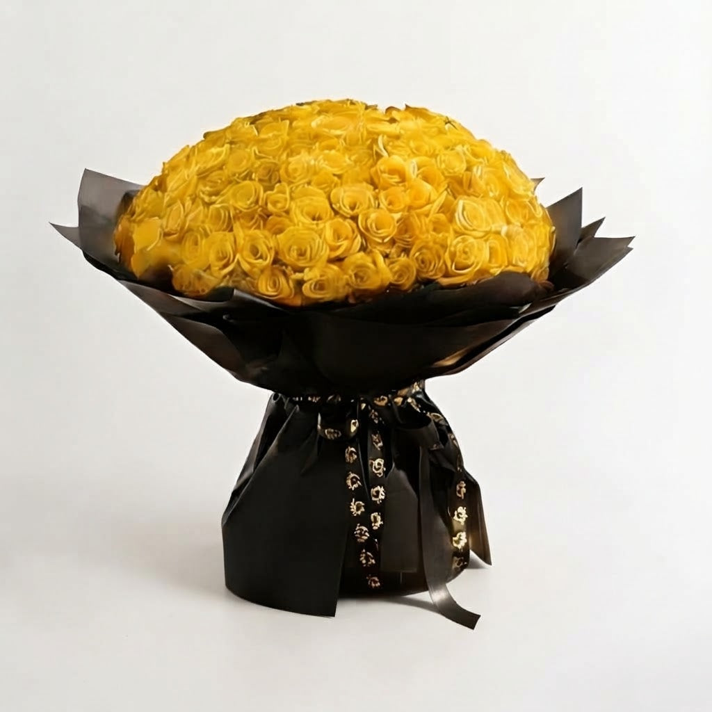 The Grand Romance - 200 Red Roses Bouquet
