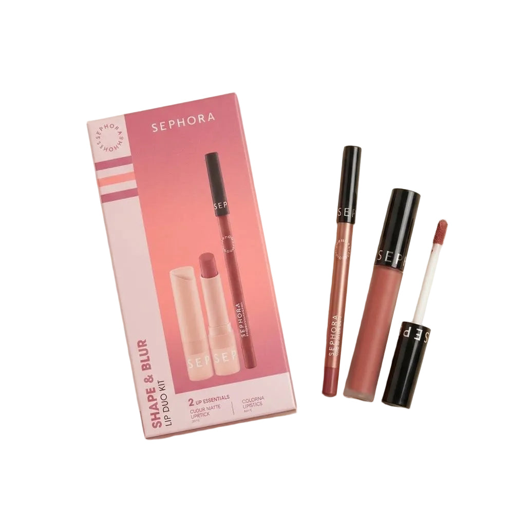 The Signature Rose Bouquet & Sephora Lip Duo Gift Set