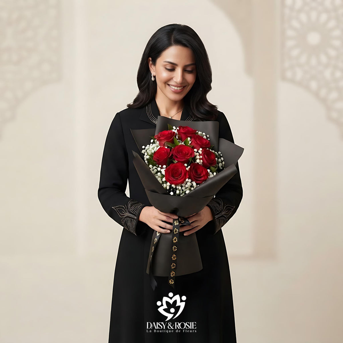 Midnight Noir-Rose Bouquet