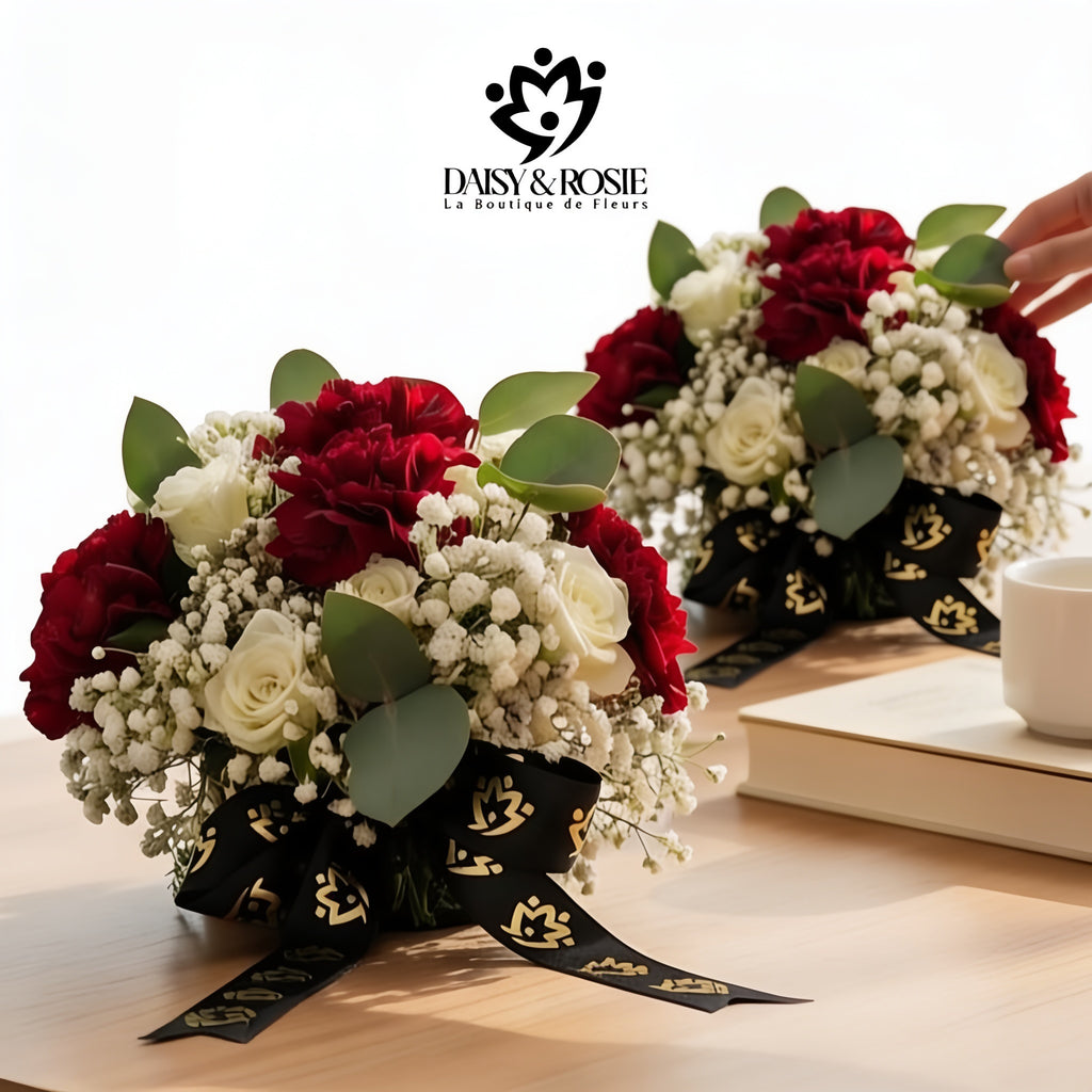 Dual floral arrangment - 2 pieces