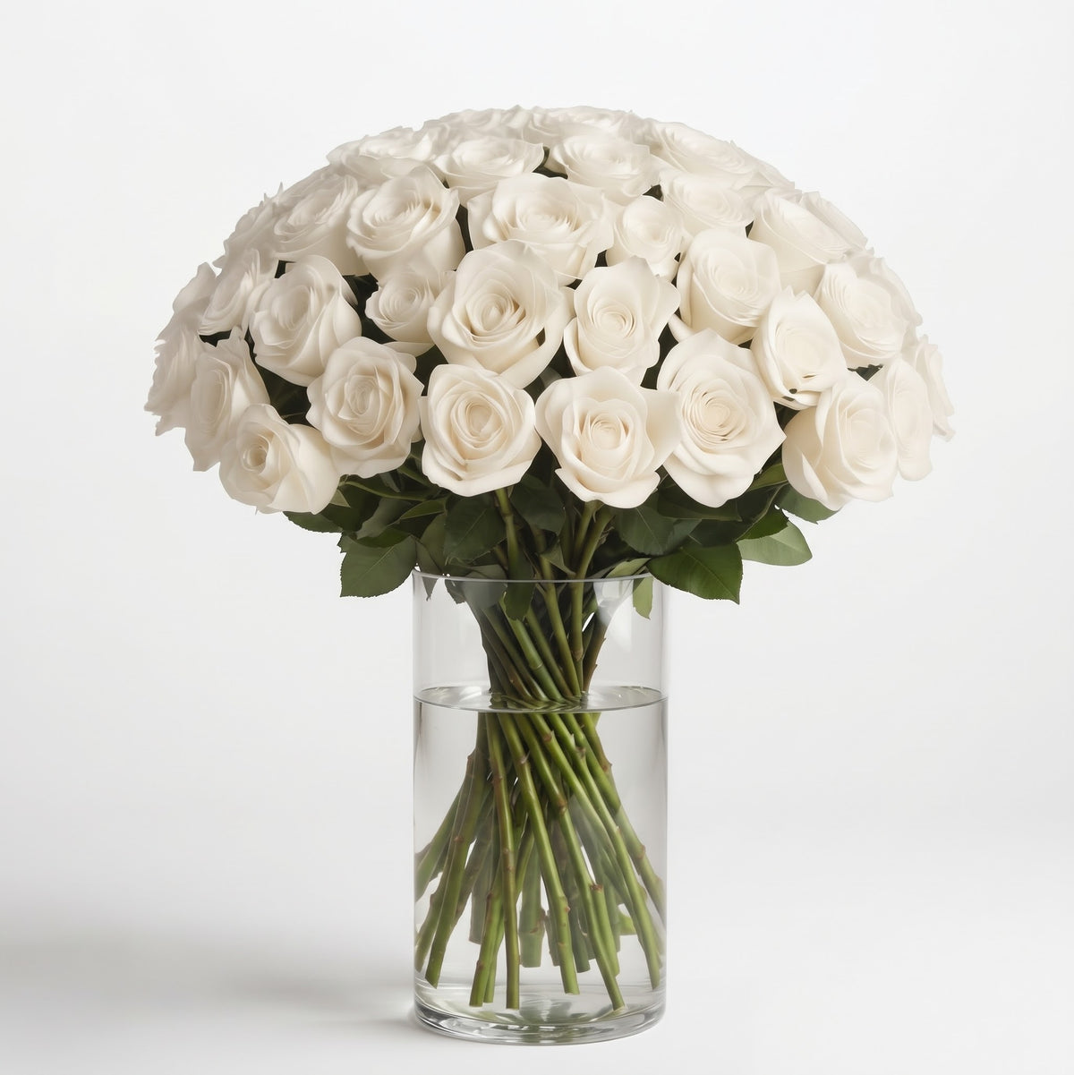 In-House Fresh Rose Bundle – 50 Stems