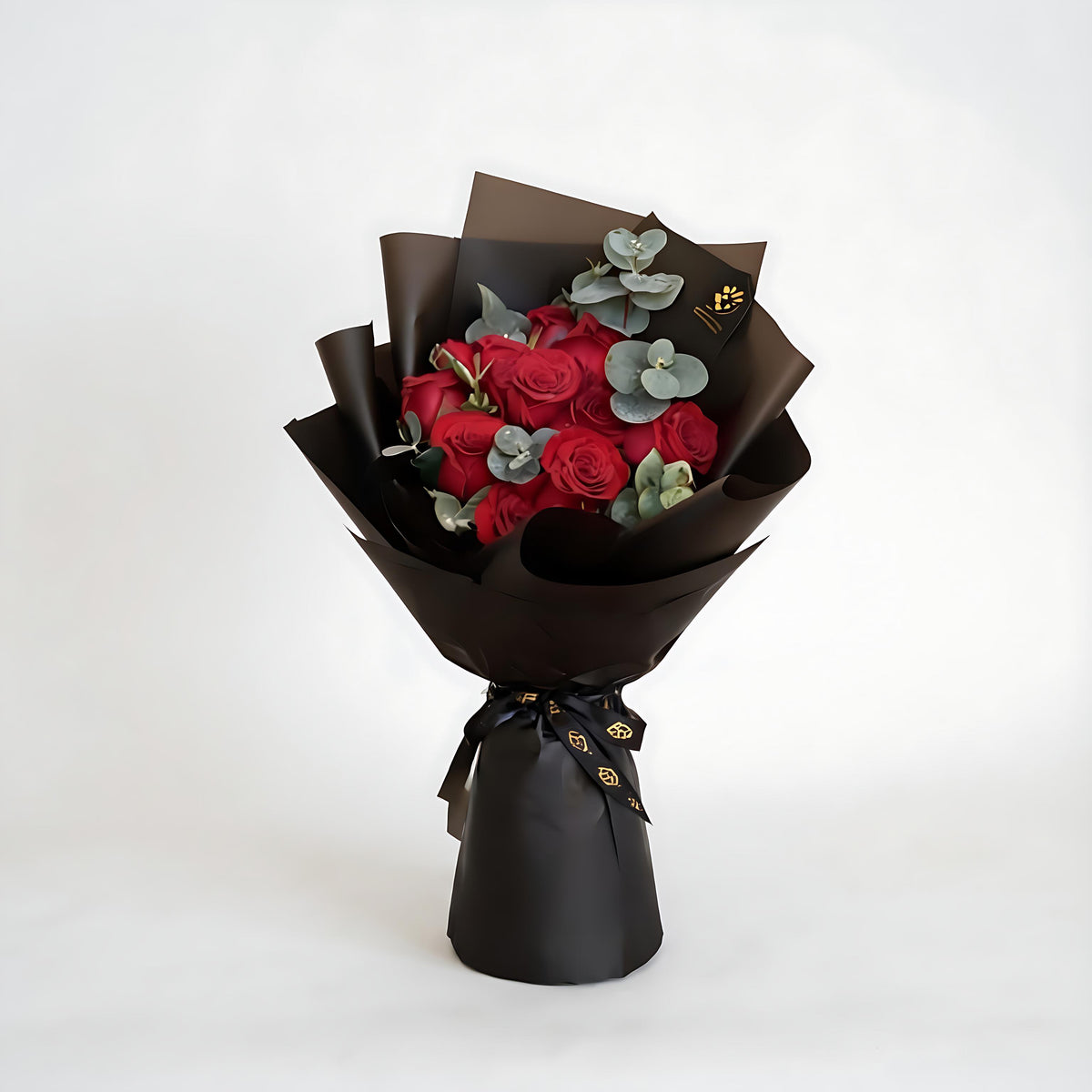 Midnight Velvet Red Rose Bouquet