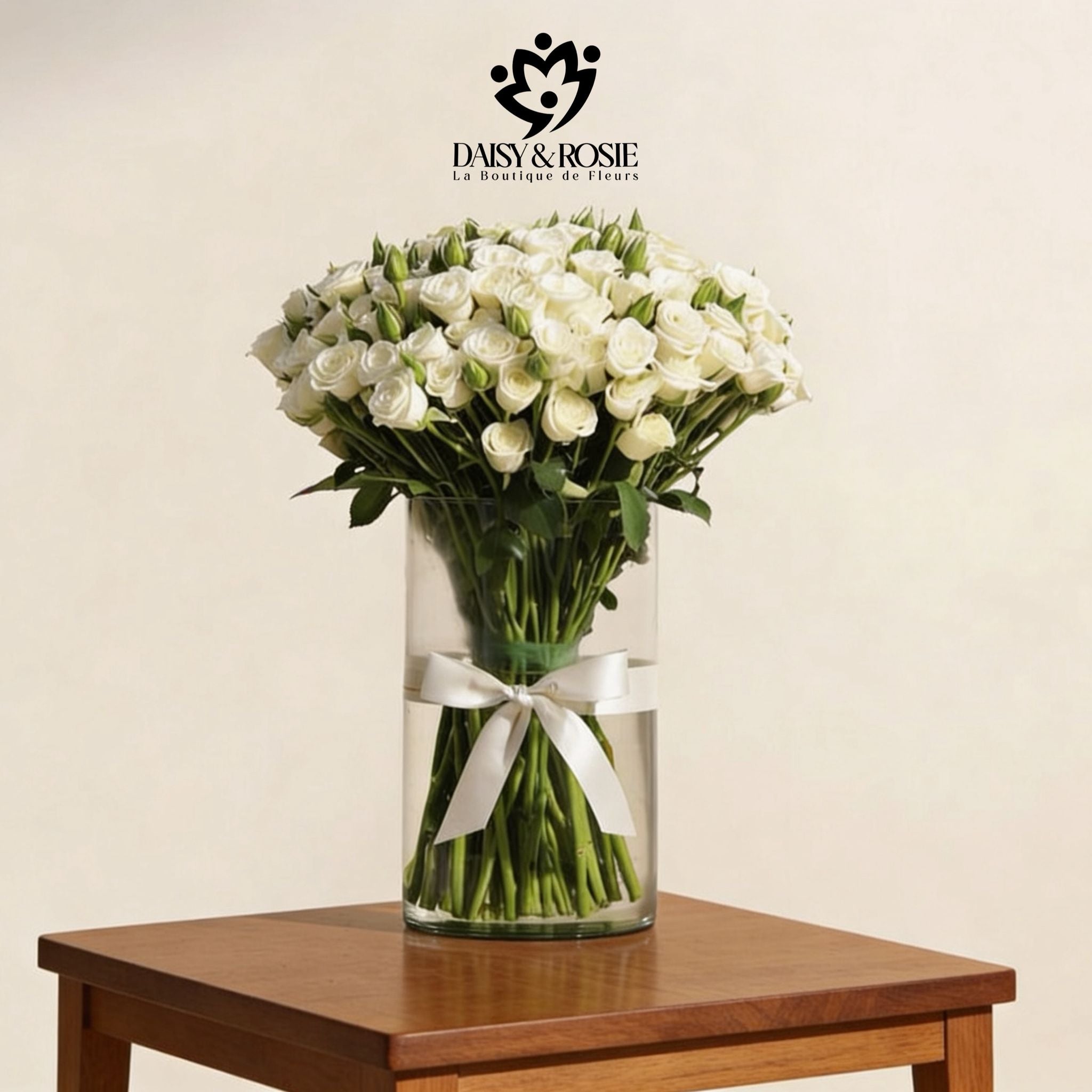 Vase of White