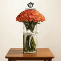 Vase of orange